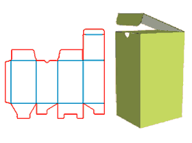 Open ends, tubular boxes,csmetic packaging design,wine packaging design,food packaging design
