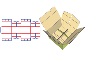 beer packaging design,6 compartment  corrugated shipper,corrugated box