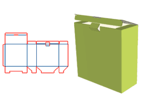 Cosmetic packaging design,bottom-lock  packaging design,packaging box design